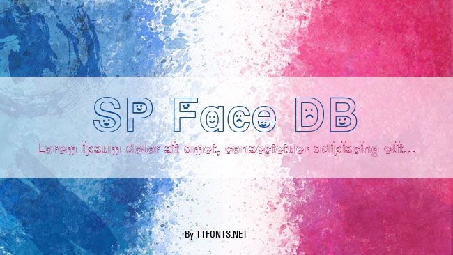 SP Face DB example